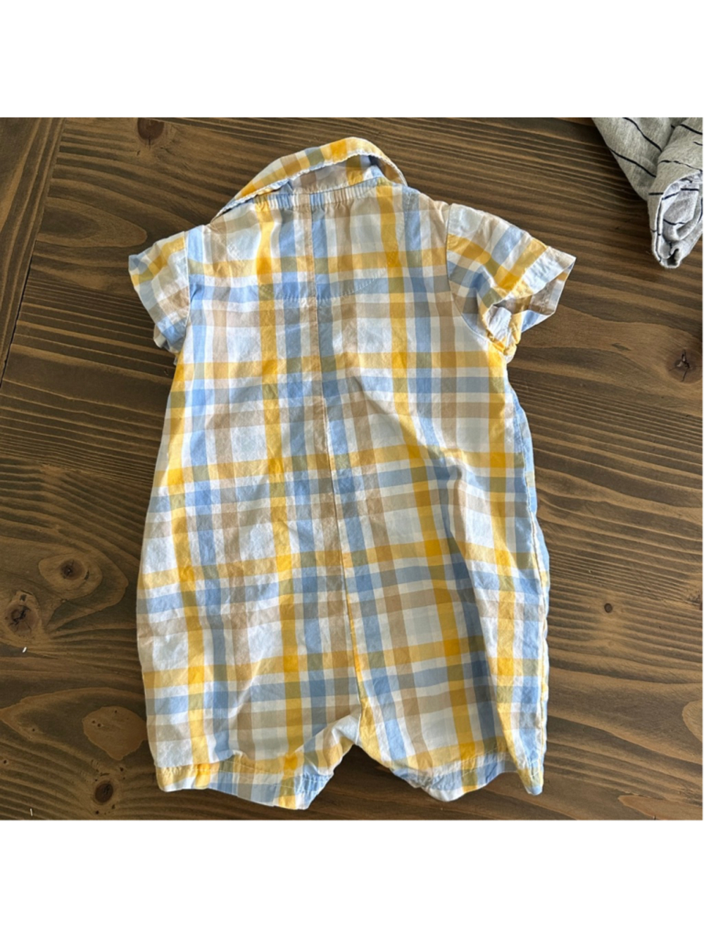 Baby Boy Clothes Lot 0-3 Months Old Navy Dinosaur Robe Romper 5 Pc - Picture 7 of 16